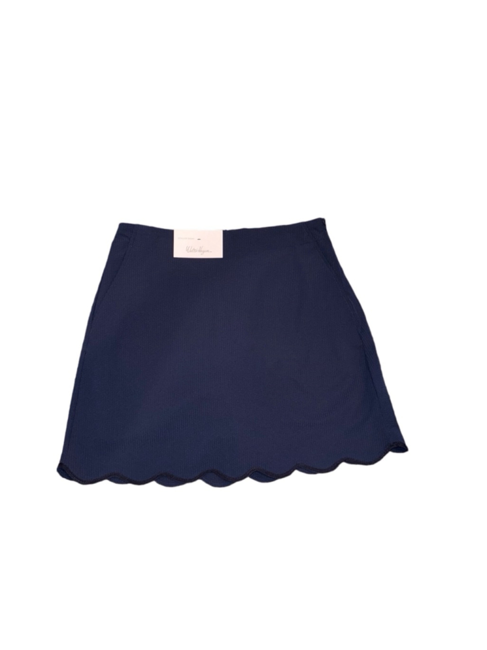 Women's Lady Hagen scalloped golf skort Navy size 2 - Picture 2 of 3